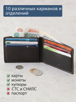 B240034R CASTANHO - Портмоне MP