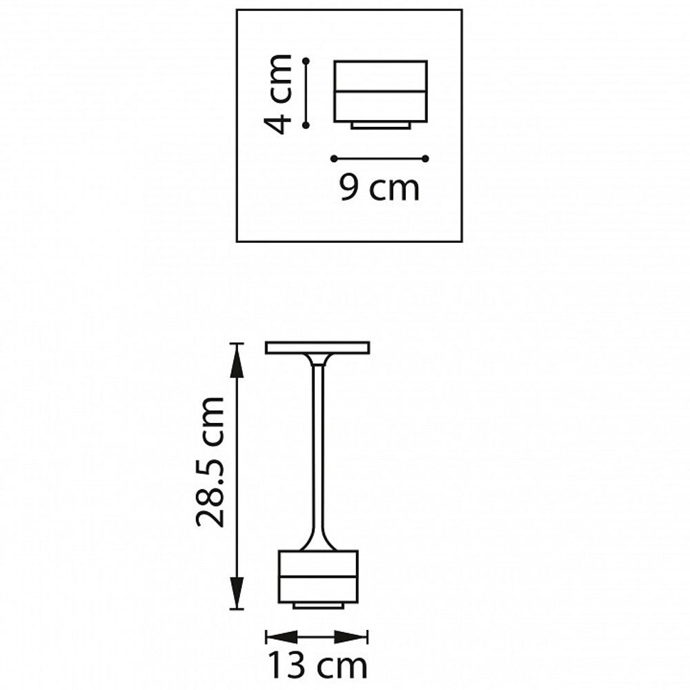 Настольная лампа декоративная Lightstar Alfa 745901