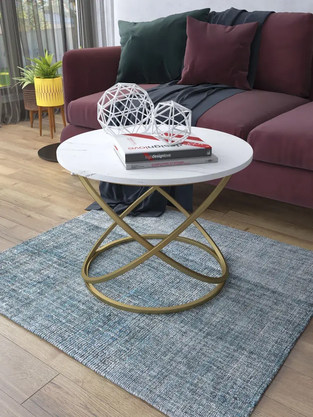 Журнальный стол Инфинити - ЗСБ - МДФ в ПВХ