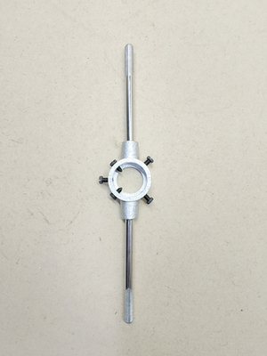 Плашкодержатель Зубр Эксперт с центровочными и прижимными винтами 38*14мм для М12-М14 L-315 мм