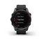 Garmin Fenix 7S Solar — серый корпус, черный силиконовый ремешок