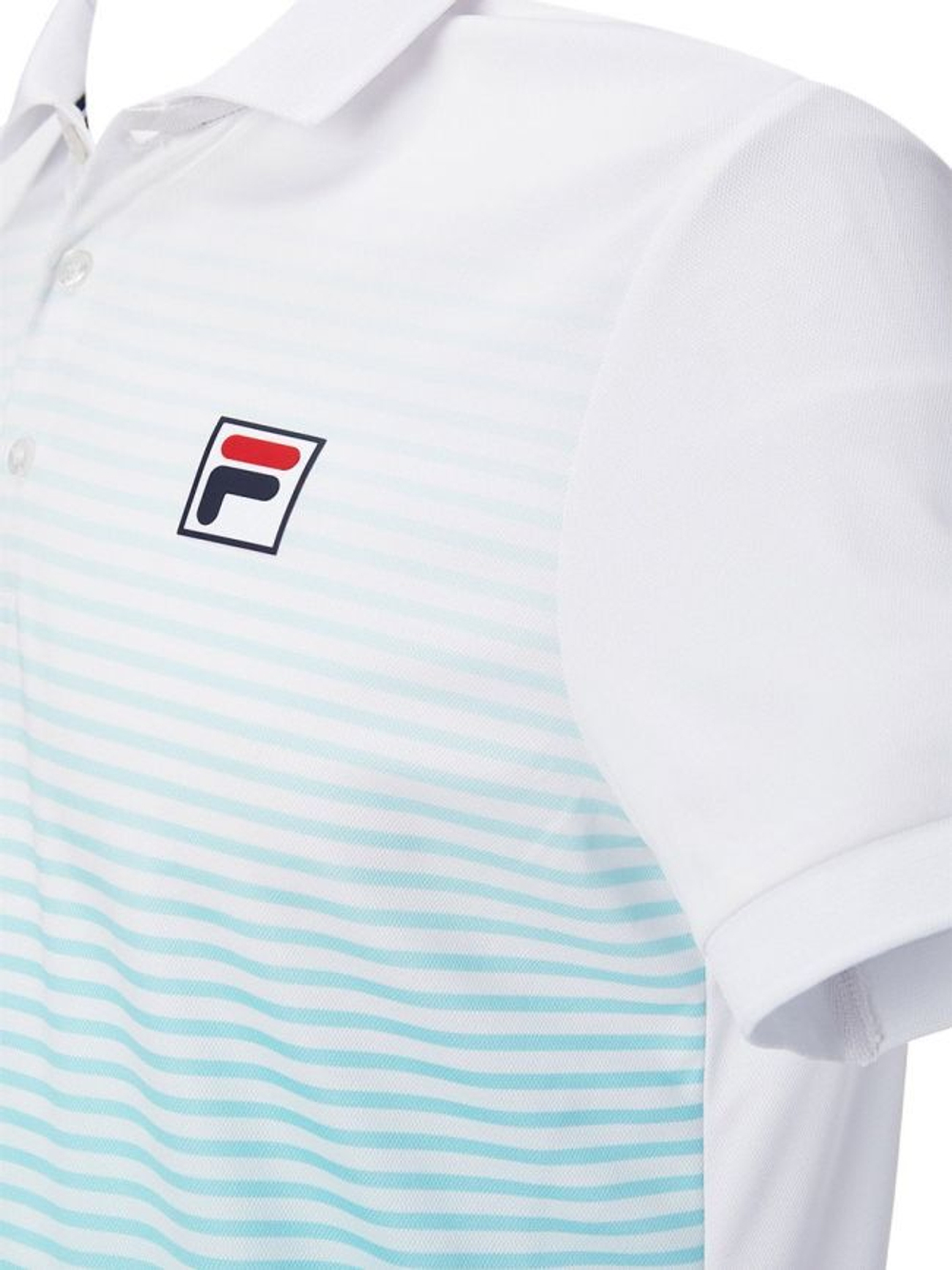 Мужское поло теннисное Fila Polo Jaden M - island параdise/white