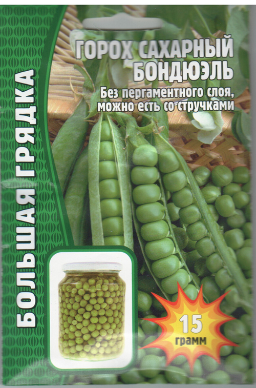 Горох сахарный Бондюэль