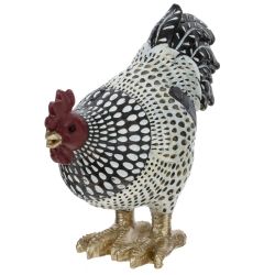 GAEM Фигурка декоративная "Петух"/"Курица", L13 W6 H15 см, 2в.
