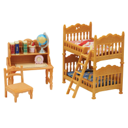 Sylvanian Families - Детская деревенская комната с двухъярусной кроватью 5338