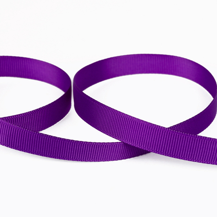 Тесьма декоративная репсовая, 6мм, №113 фиолет.