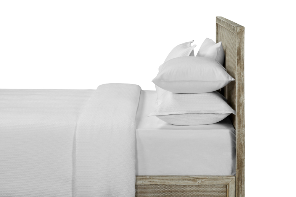 Пододеяльник 200x220 L'appartement Waffle white белый вид