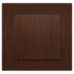 Переключатель Intro Accent 6-103-10 , 10А-250В, IP20, СУ, AL/CU, венге