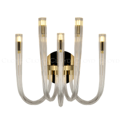 Бра Cloyd AEDA W5 / шир. 35 см - золото (арт.20477)