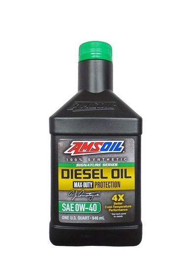 AMSOIL Signature Series Max-Duty Synthetic Diesel Oil 0W-40