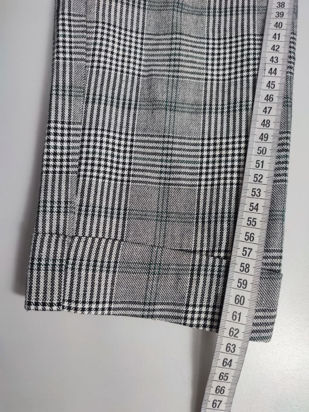 Брюки в клетку 40 размер