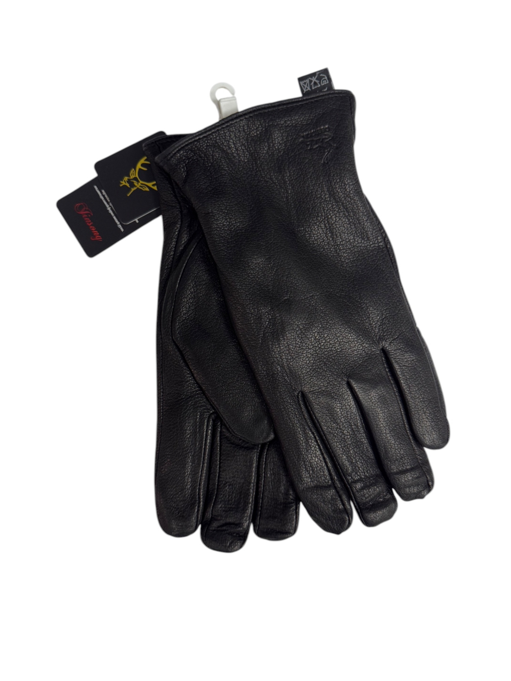 Перчатки. Мужские. Материал верха: Кожа оленя. Подклад: Плюш-флис. 5 шт в упаковке.