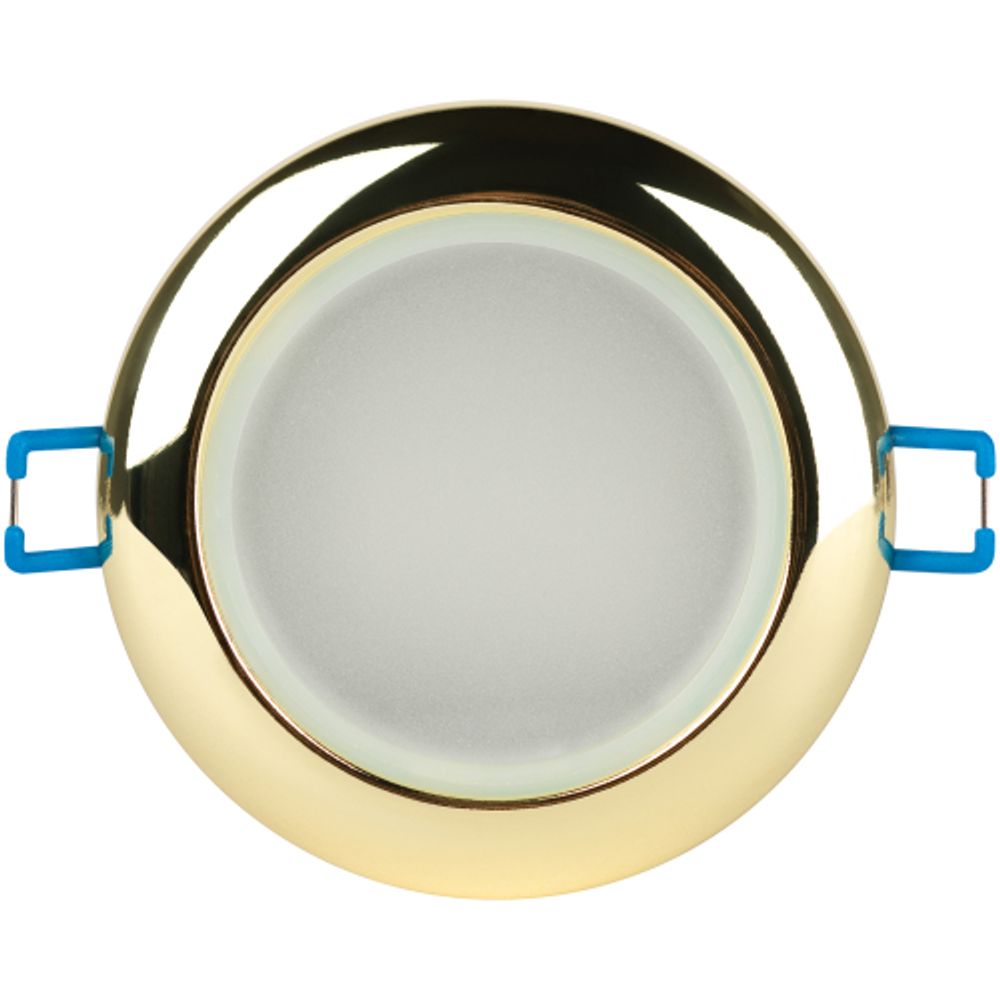 Светильник встраиваемый влагозащищенный ЭРА WR1 GD под лампу MR16 GU5.3 золото