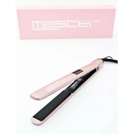 Щипцы для выпрямления LCD дисплей терморег.24*120 MASTER розовое золото