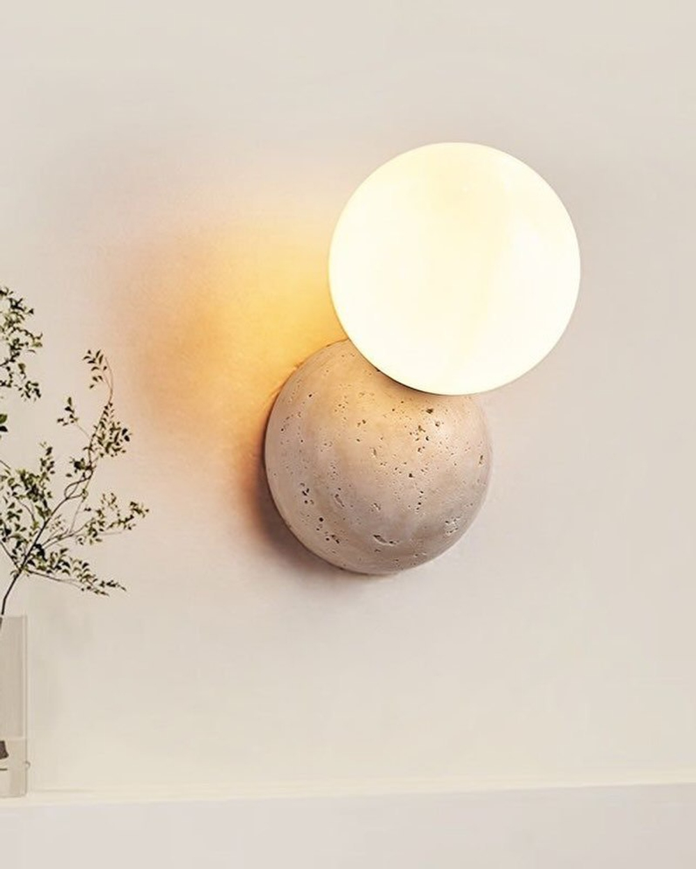 Бра из травертина