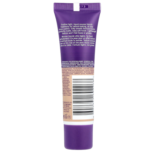 Rimmel London, Stay Matte, Full Coverage Mattifying Foundation, 102 Light Buff, 1 fl oz (30 ml)