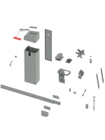 Светодиодная лампа верхнего корпуса шлагбаума DoorHan Barrier-PRO