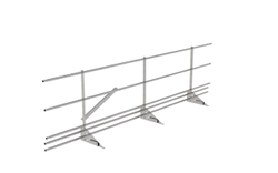 Кровельное ограждение Fachmann KO/SK/SN-800-3-3000 Фальцевый крепеж