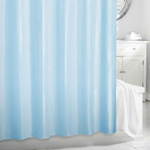 Штора для ванной 180*180см голубая