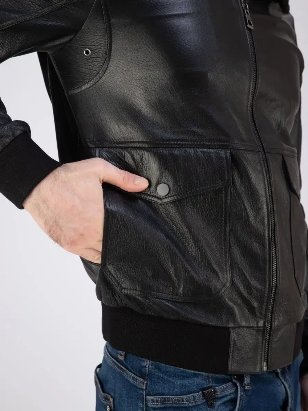 Куртка кожаная из натуральной кожи Турция