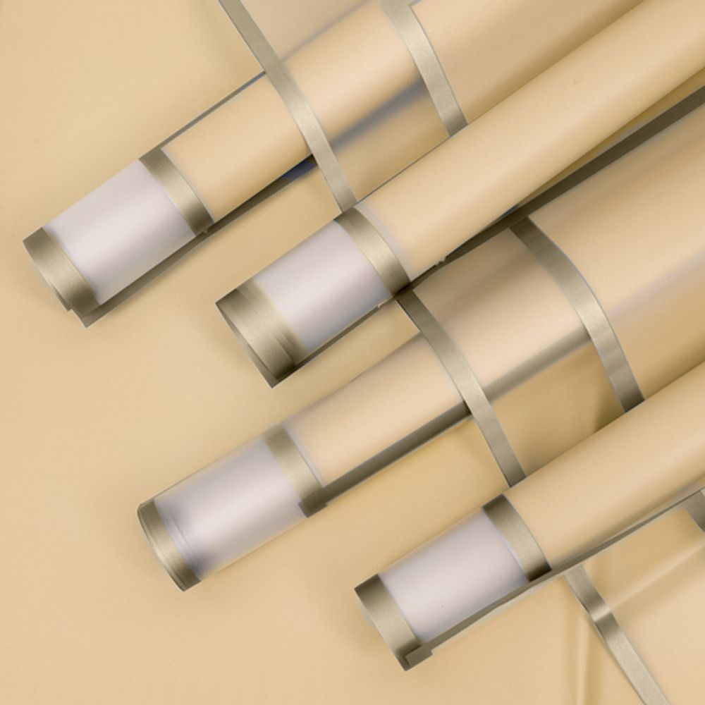 ЛИСТ Прозрачное окно 58*58/20шт КРЕМ