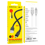 Кабель USB - Micro BOROFONE BX81 (черный) 1м