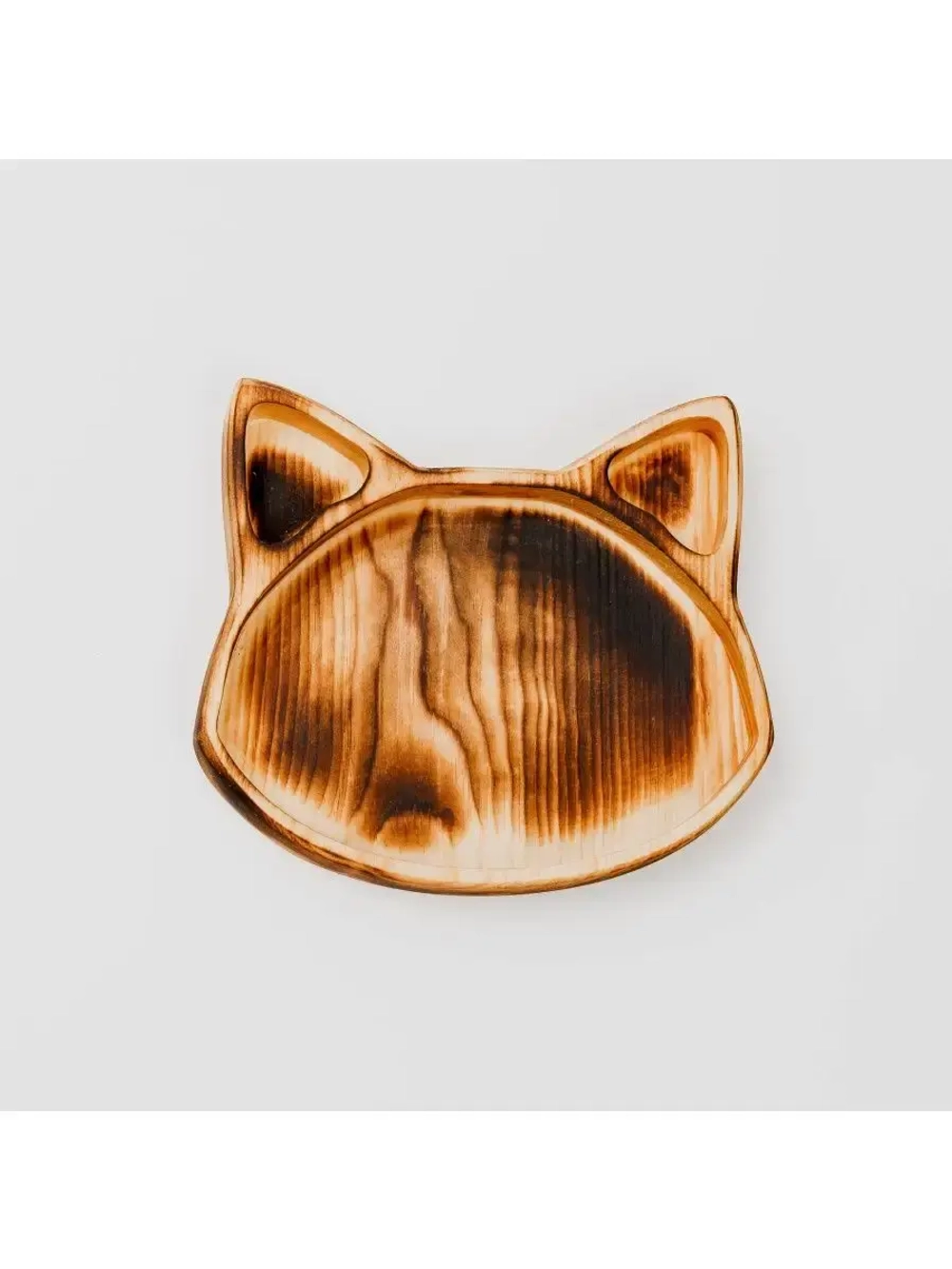 Деревянная менажница "Лиса" из кедра