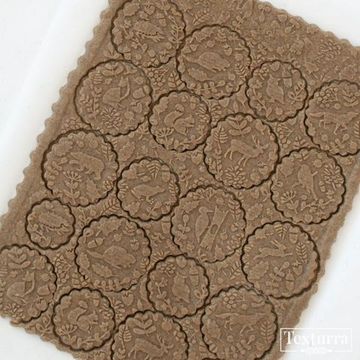 Скалка с узором Лесные зверушки