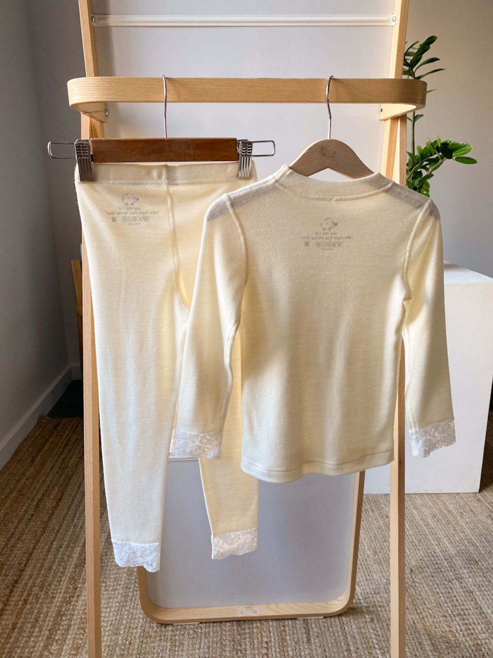 Новый шерстяной комплект термобелья Wool&Cotton, 110