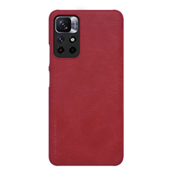 Кожаный чехол-книжка Nillkin Leather Qin для Xiaomi Poco M4 Pro 5G