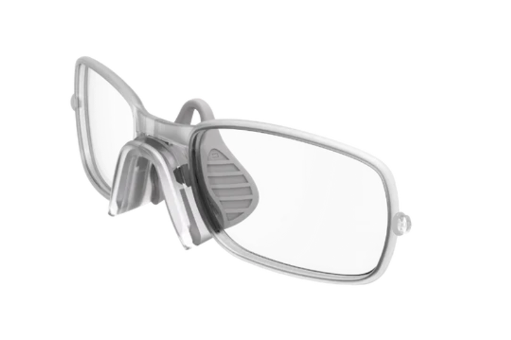 Спортивные очки с диоптриями HILX Inferno Shiny Crystal Light Grey / Pink Lens