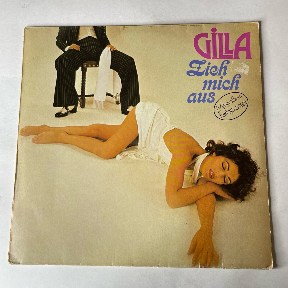 Винтажная виниловая пластинка LP Gilla, Zieh Mich Aus (Германия 1977)