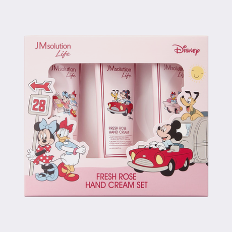 Крем для рук с ароматом розы набор JMsolution Life Disney Fresh Rose Hand Cream Set