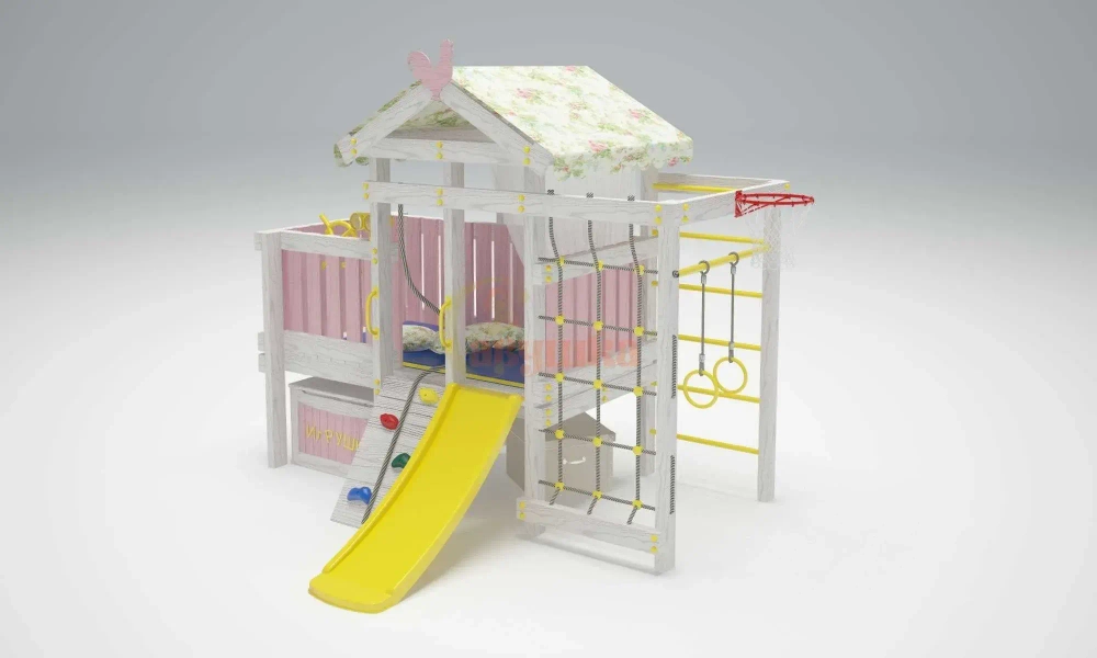 Игровой комплекс из дерева"Baby - 3"