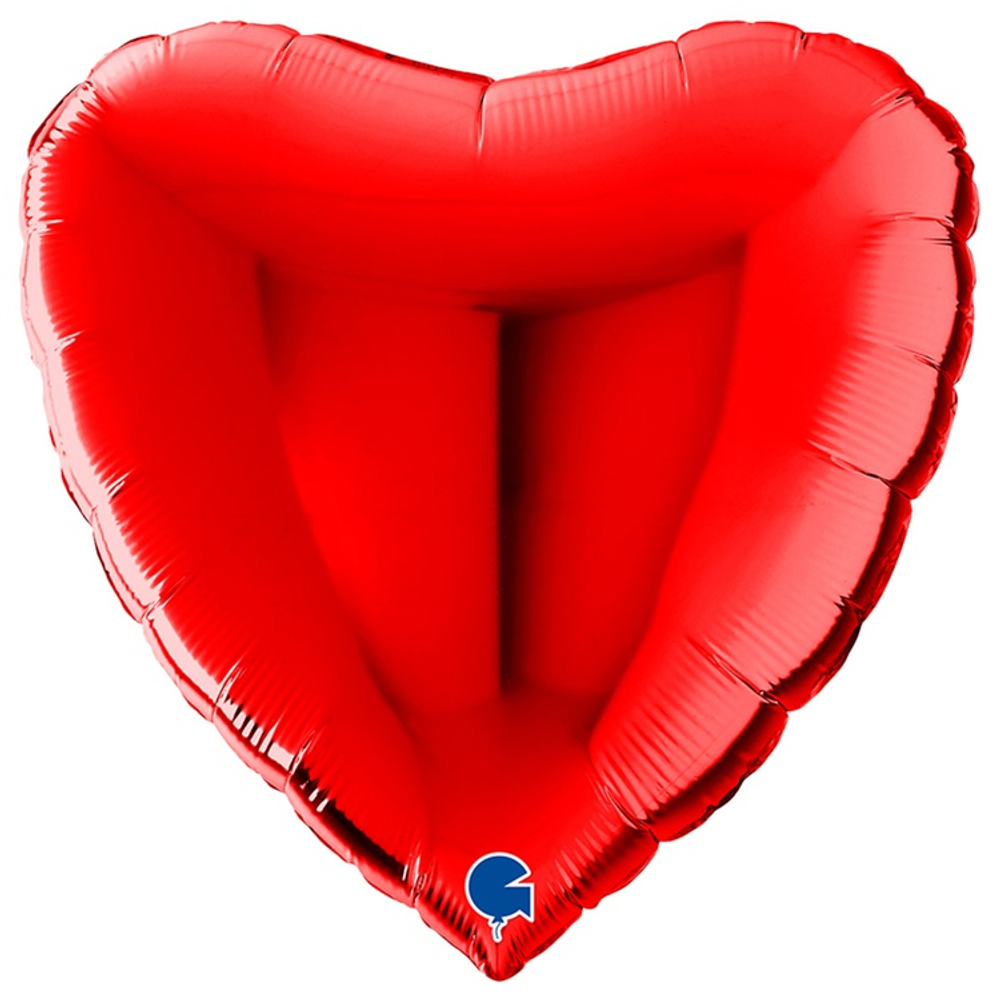 Шар фольгированный Сердце 79 см (Красный)
