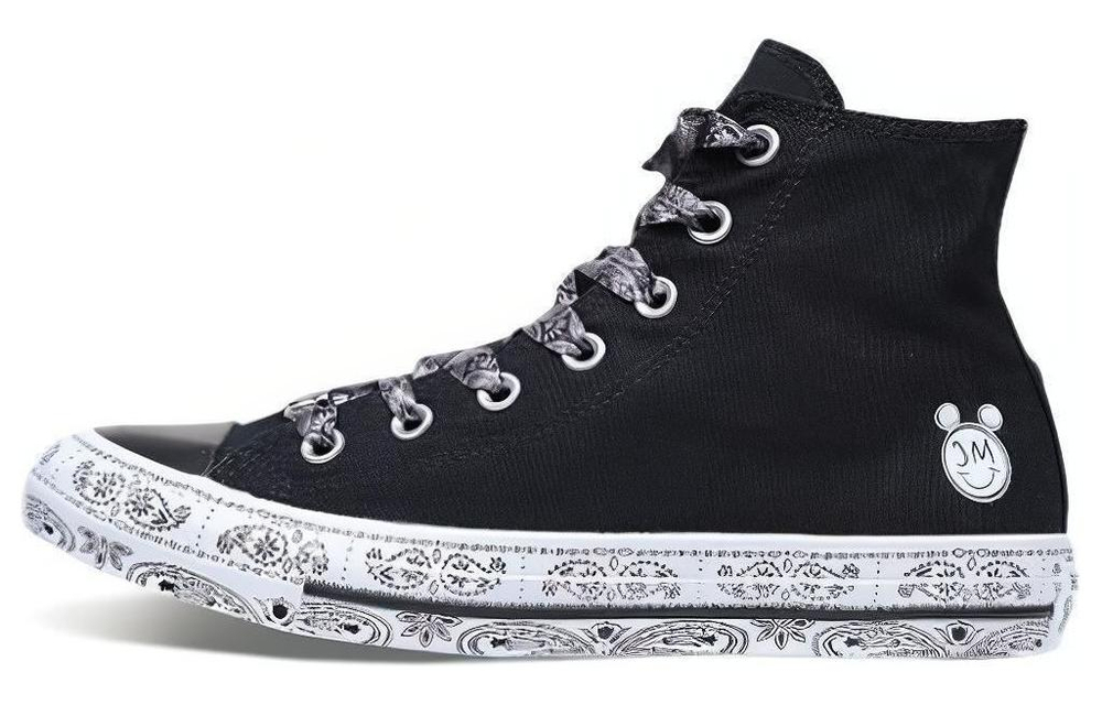 Converse Miley Cyrus x Converse Chuck Taylor All Star Hi "Black" Women"s