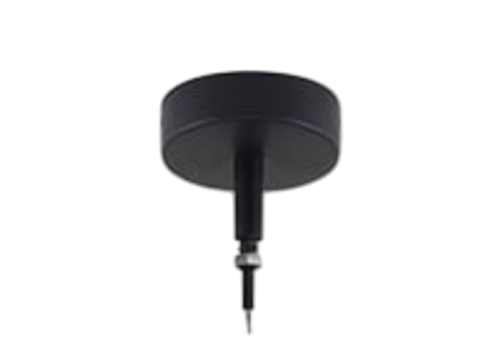 Крепление ART накладное круглое поворотное, чёрное, 10 шт/кор