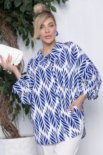 Рубашка Лето (сине-белая) Б10588 LT Collection