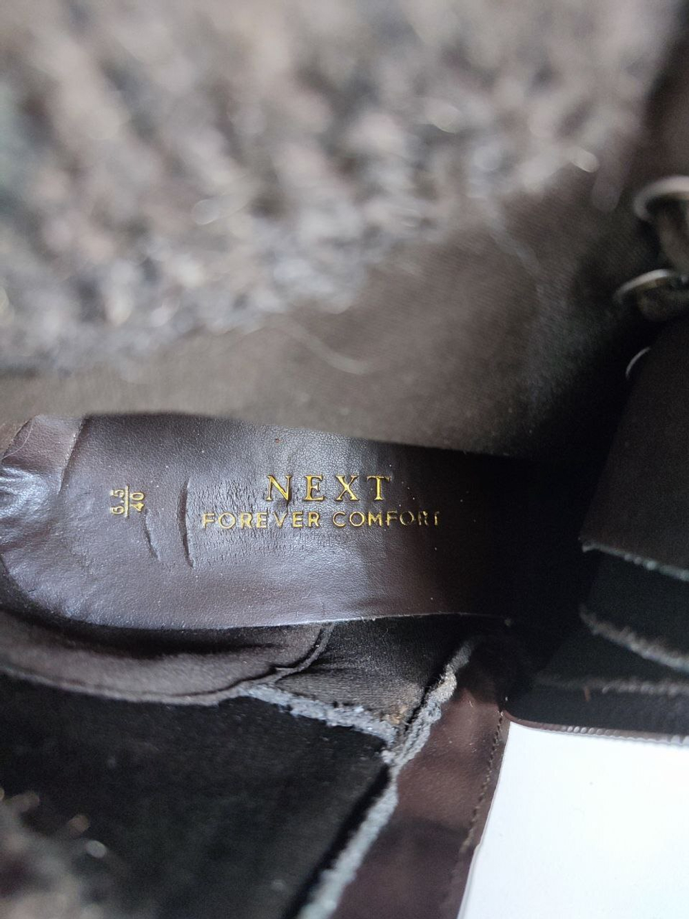 Ботинки NEXT в интересном дизайне 40 размер