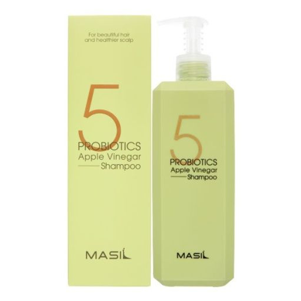 [MASIL] Шампунь от перхоти с яблочным уксусом MASIL 5PROBIOTICS APPLE VINEGAR SHAMPOO 500мл