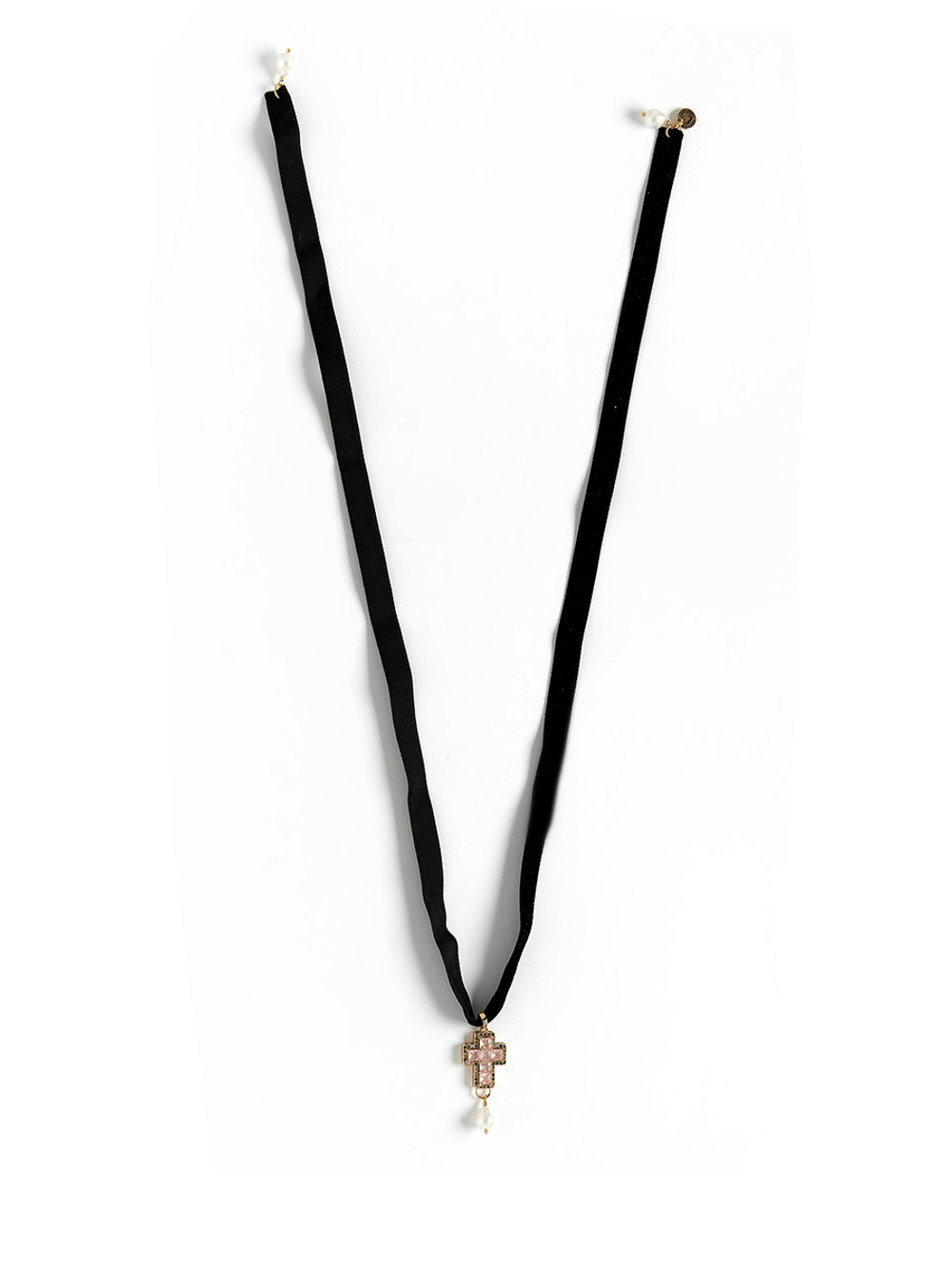 Колье "Matilda pink" Gold