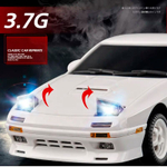 Радиоуправляемая машина для дрифта LD RC масштаб 1:18 2WD 2.4G RX-7 1802-White , модель с гироскопом