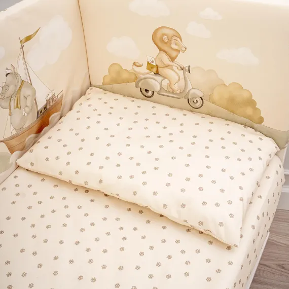 Комплект постельного белья Lollycottons Письмо другу 6 предметов