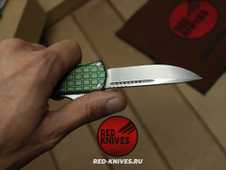 Нож Microtech HERA FRAG S/E - зеленая рукоять, клинок стоунвош RK/Н69