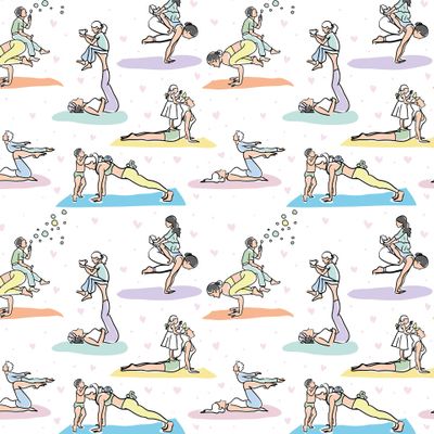 Yogamama white