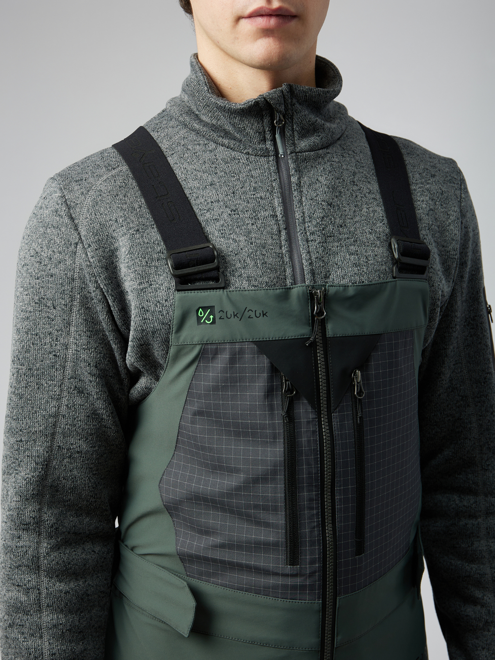 Полукомбинезон мембранный Bib Ахун (Хаки)