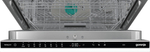 Встраиваемая посудомоечная машина Gorenje GV663C60