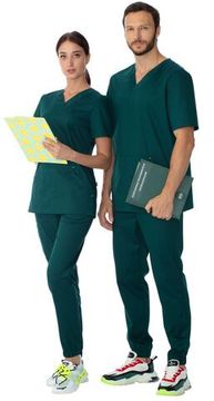 Блуза женская "Гринвуд" LL2129 (зеленый)