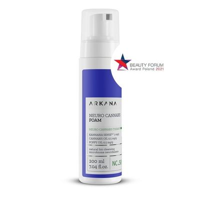 Артикул 53058, Нежная очищающая нейропенка со стволовыми клетками конопли, Neuro Cannabis Foam , 200 мл