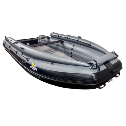 Лодка ПВХ Solar-500 Caravan Jet tunnel (Expedition) серый